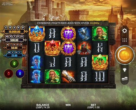 kings of crystals online slot  From your very first spin of these sparkling reels you'll be able to collect and cash-in on all those luxury goods